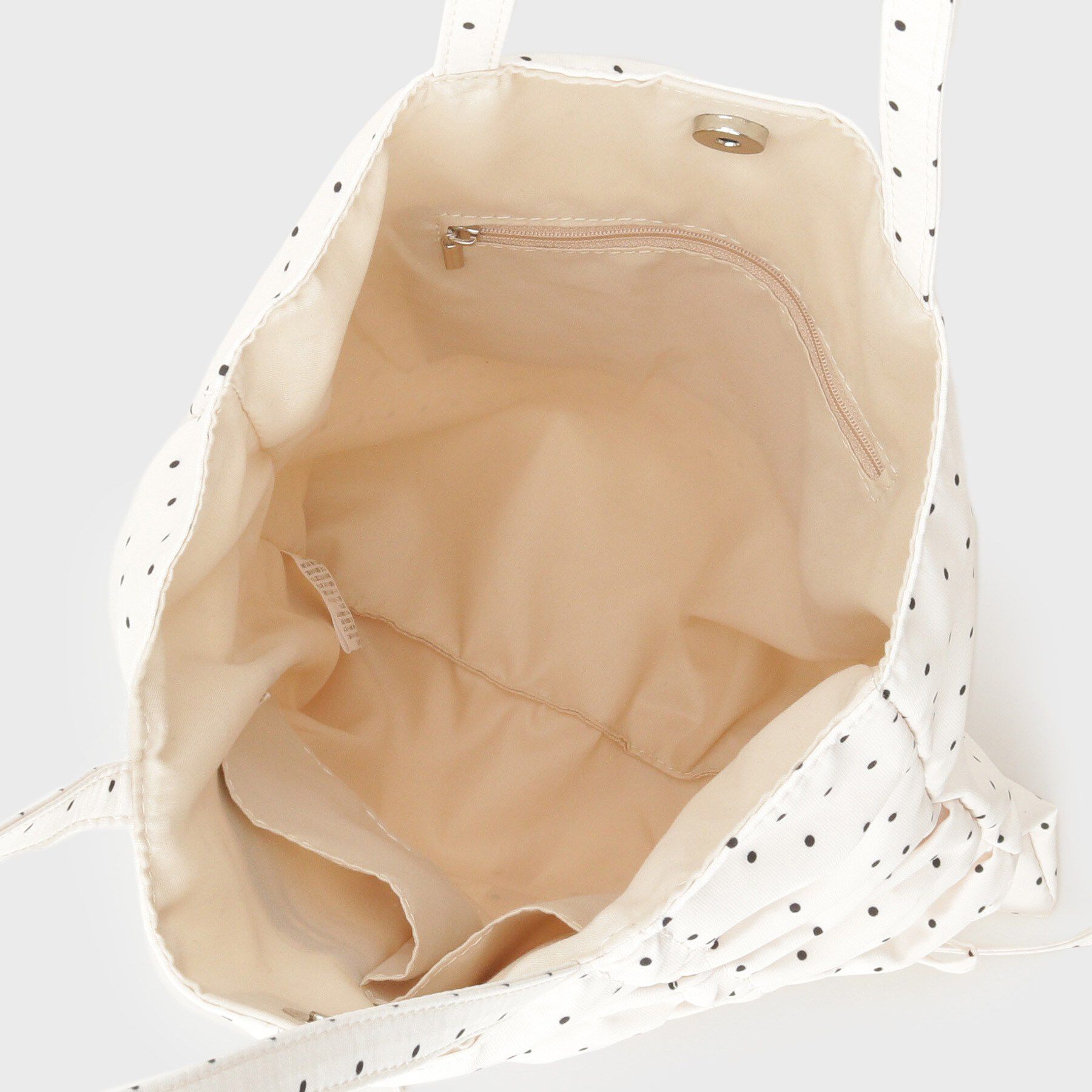 Ober Tashe「【新生活・新学期】ドットリボントート」|トートバッグ|