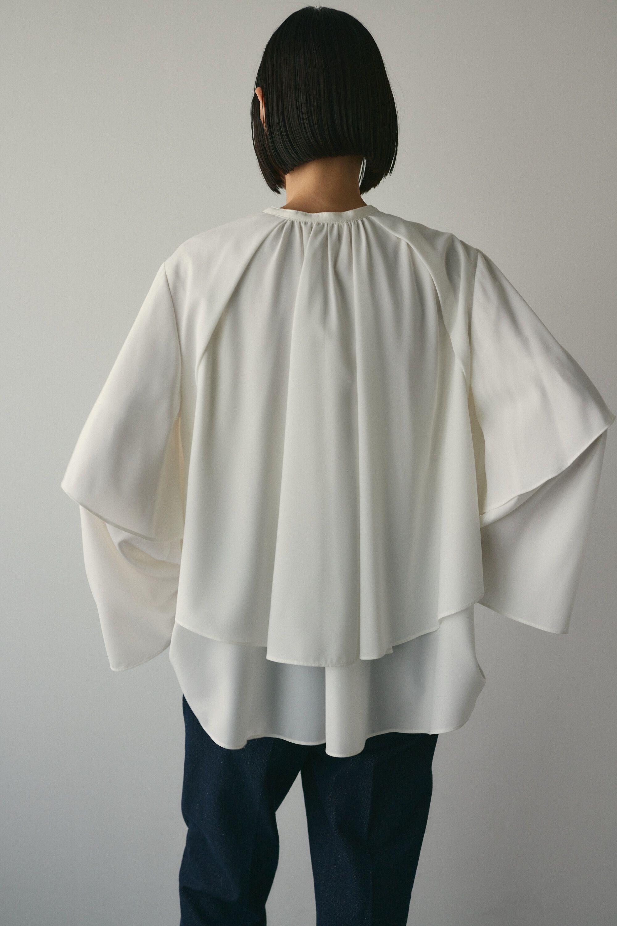 STYLEMIXER「フリルレイヤーブラウス」|チュニック|