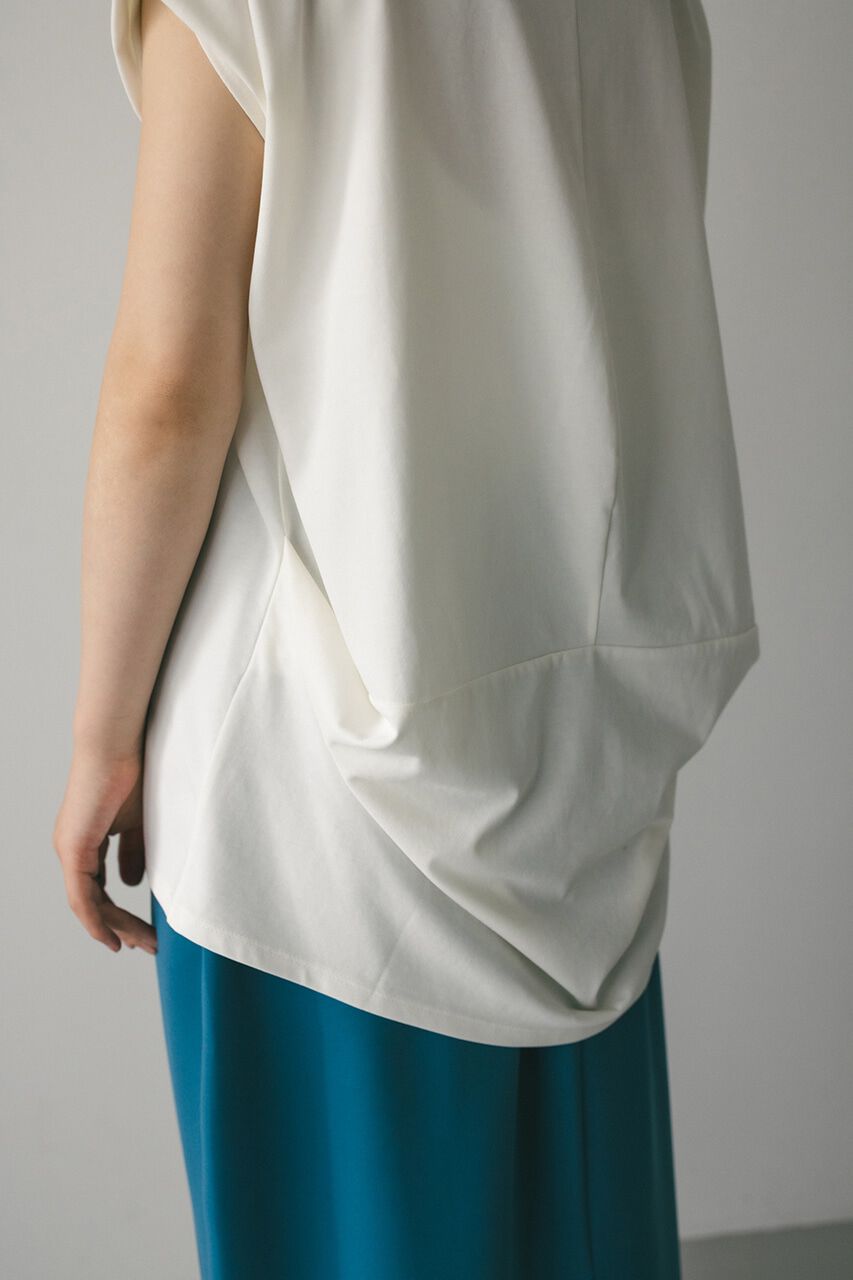 STYLEMIXER「ラウンドドレープカットトップ」|チュニック|