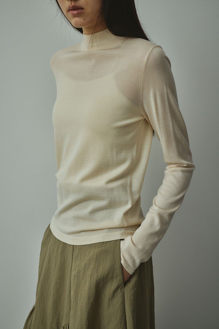 STYLEMIXER「バックストリングウォッシャブルニット」|ニット・セーター|