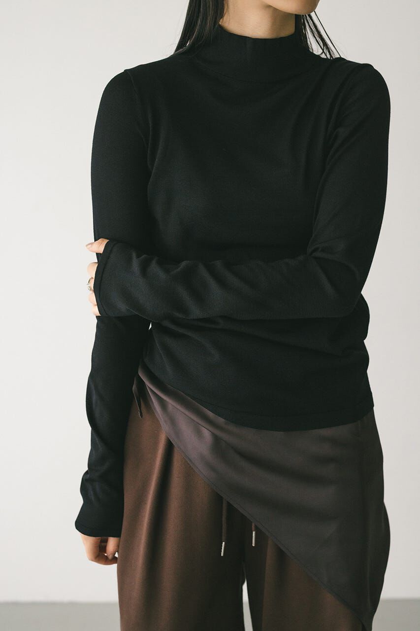 STYLEMIXER「バックストリングウォッシャブルニット」|ニット・セーター|