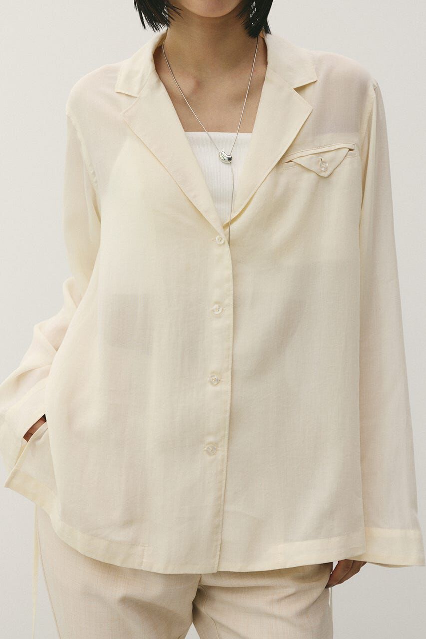 STYLEMIXER「テーラーカラーオープンシャツ」|シャツ・ブラウス|