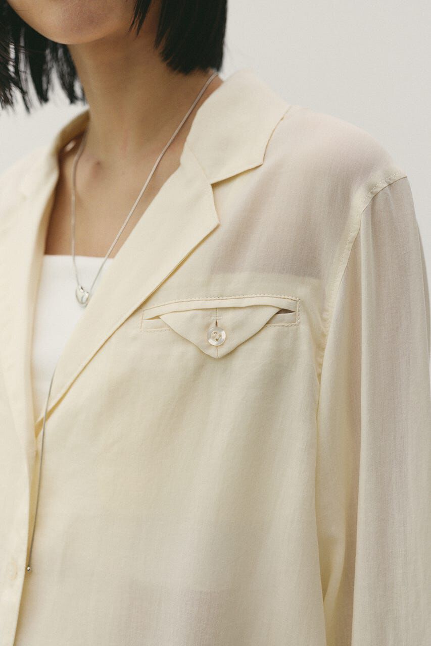 STYLEMIXER「テーラーカラーオープンシャツ」|シャツ・ブラウス|