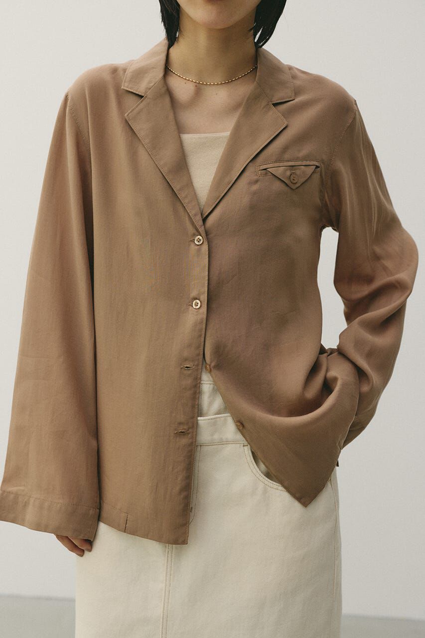 STYLEMIXER「テーラーカラーオープンシャツ」|シャツ・ブラウス|