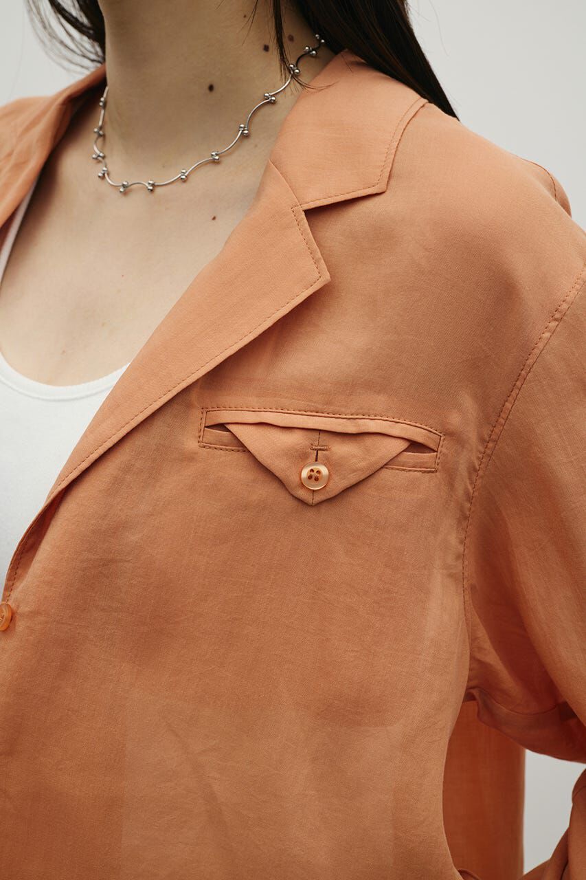 STYLEMIXER「テーラーカラーオープンシャツ」|シャツ・ブラウス|