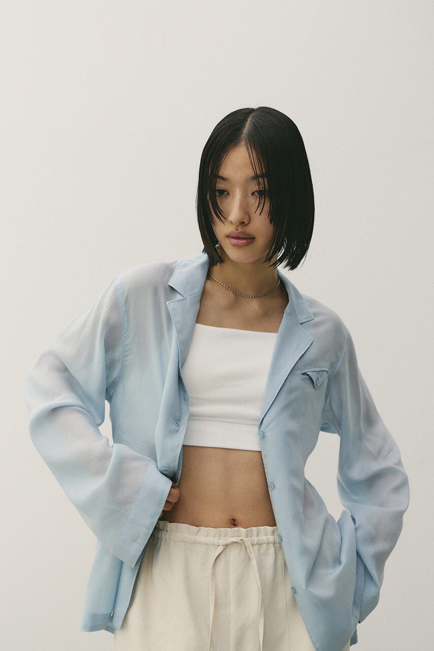 STYLEMIXER「テーラーカラーオープンシャツ」|シャツ・ブラウス|