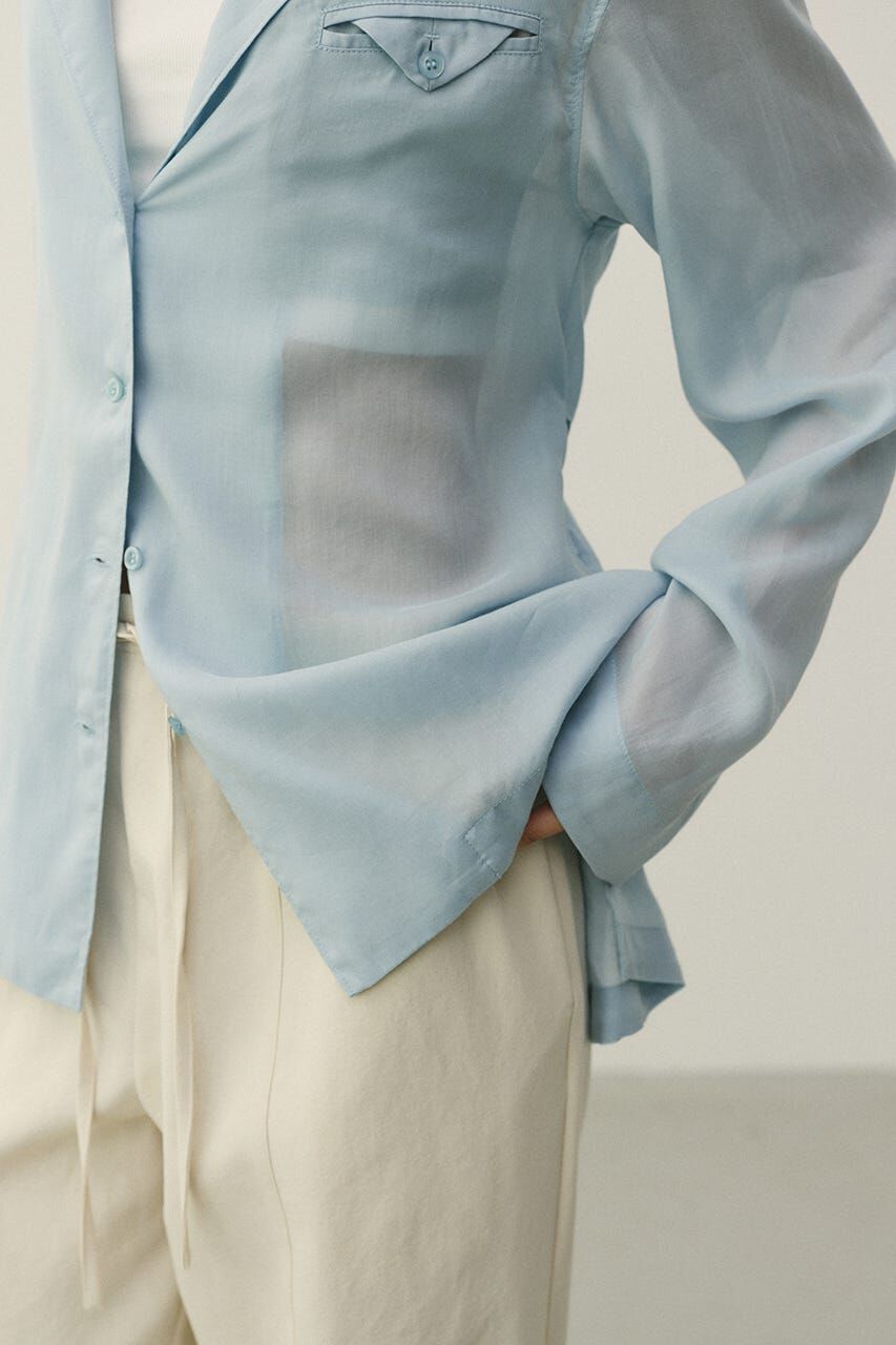 STYLEMIXER「テーラーカラーオープンシャツ」|シャツ・ブラウス|