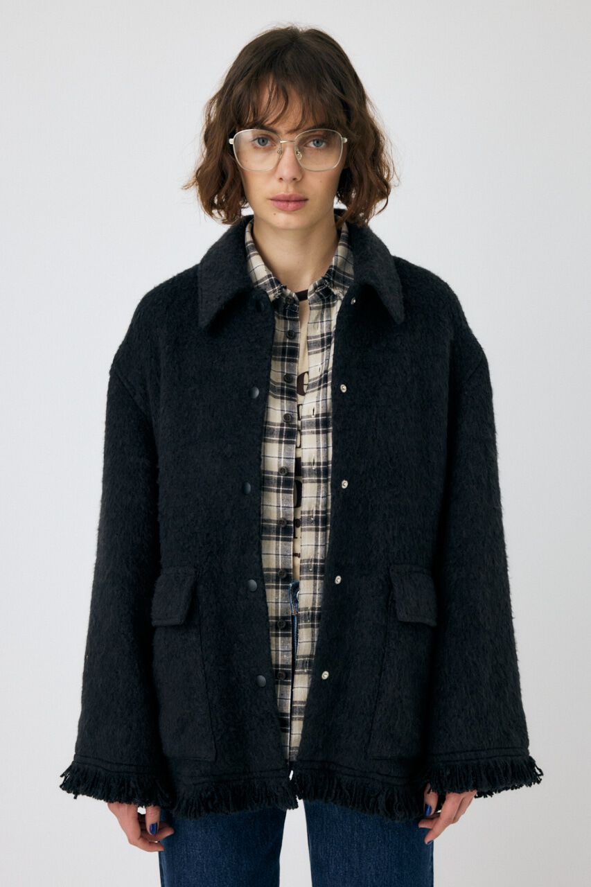 MOUSSY「MIX シャツジャケット」|その他|