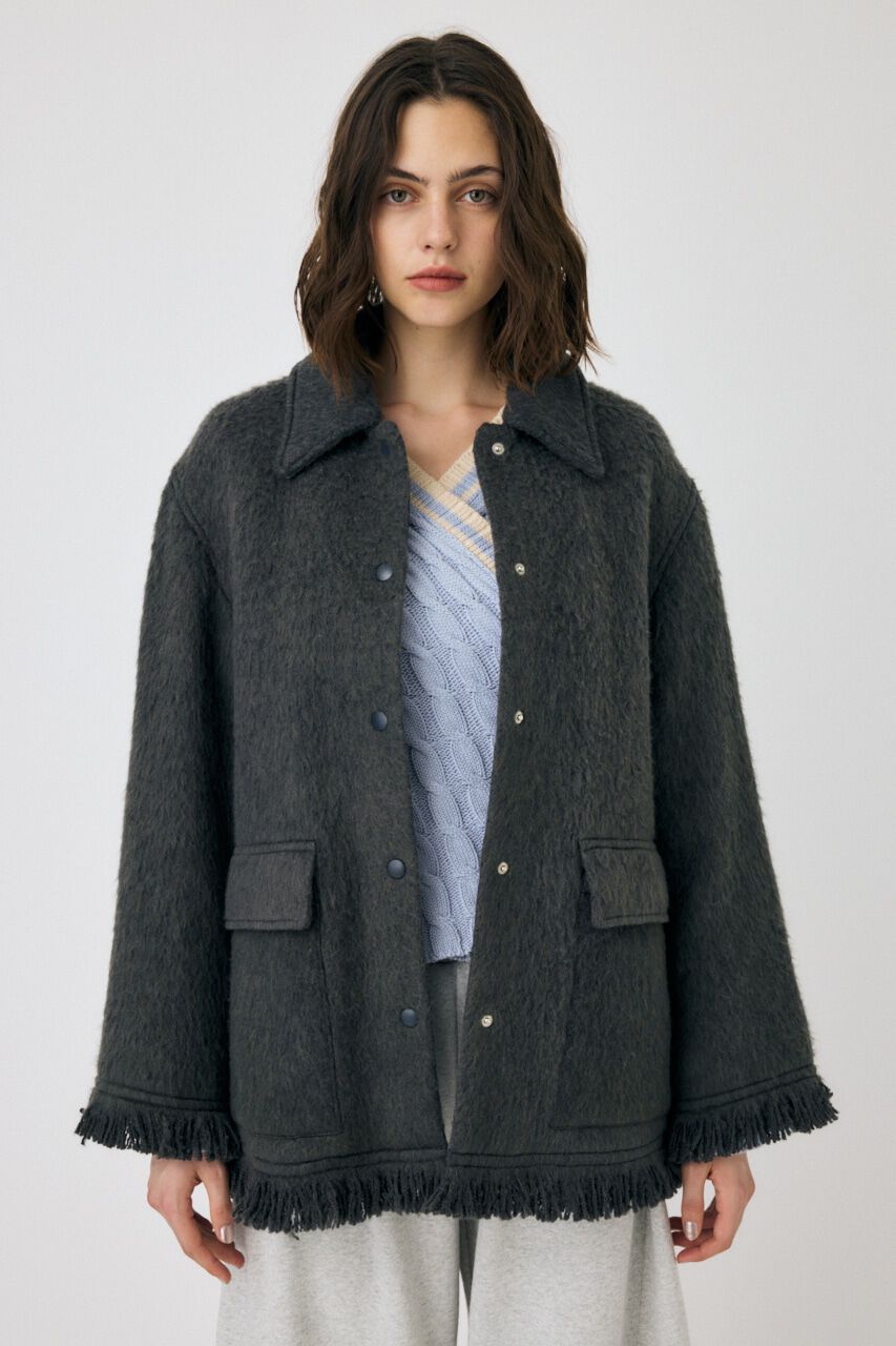 MOUSSY「MIX シャツジャケット」|その他|