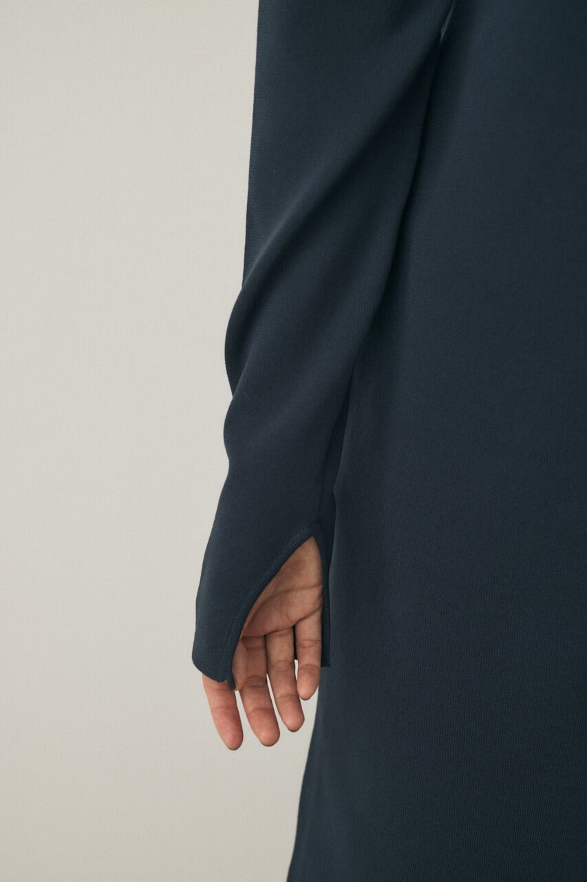 MOUSSY「バックオープンニットワンピース　リサイクルポリエステル使用」|ワンピース|