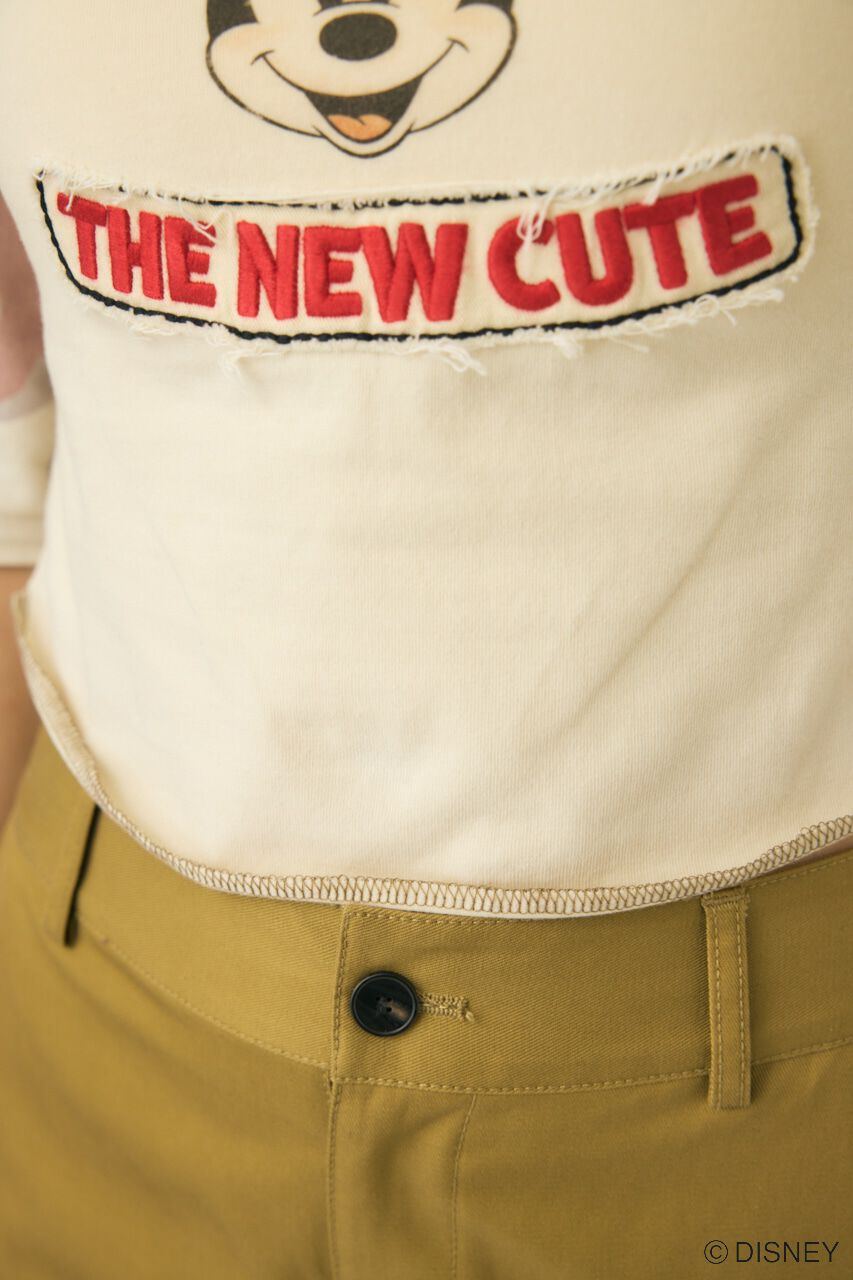 MOUSSY「MD PATCHED ラグランTシャツ / MINNIE」|Tシャツ・カットソー|