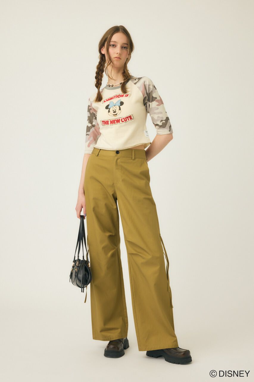 MOUSSY「MD PATCHED ラグランTシャツ / MINNIE」|Tシャツ・カットソー|