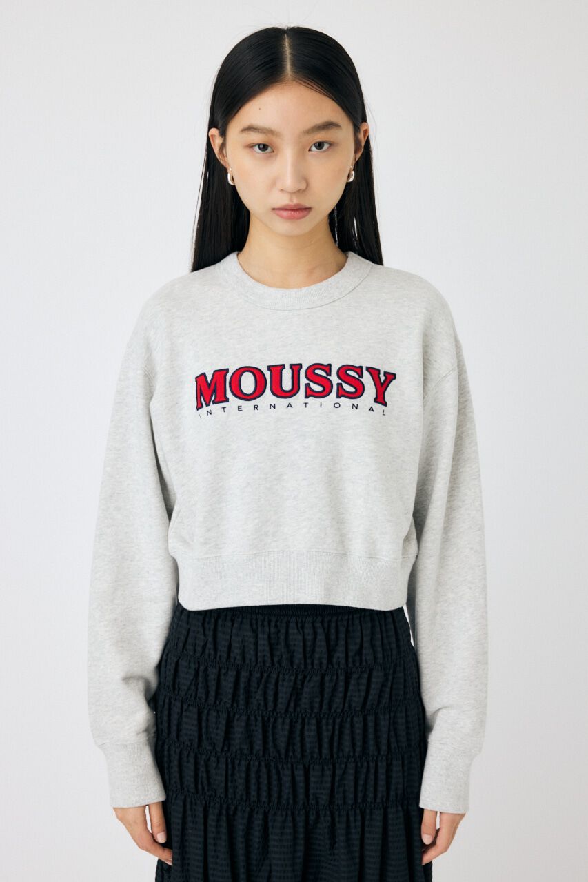 MOUSSY「MOUSSY TWILL アップリケ プルオーバー」|パーカー|