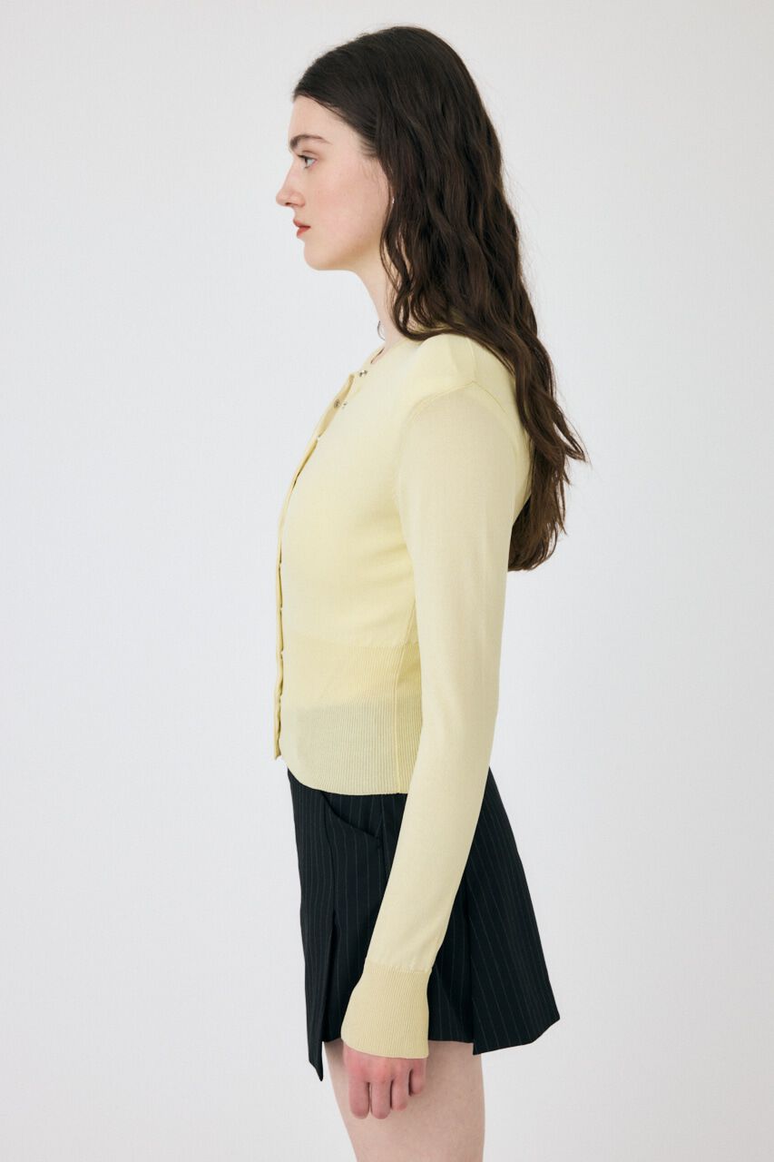 MOUSSY「WAIST SWITCHING カーディガン」|カーディガン|