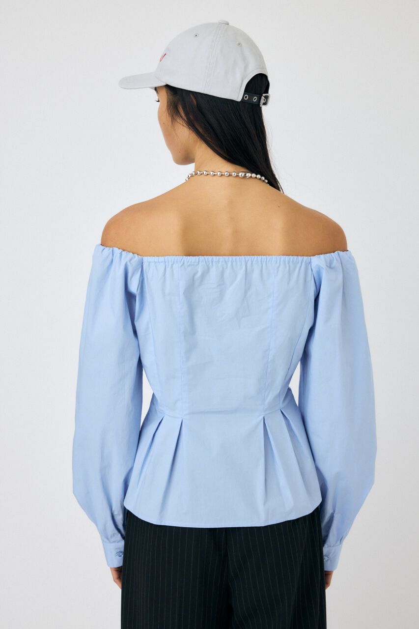 MOUSSY「OFF SHOULDER シャツ」|その他|