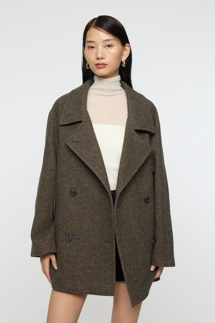 【毎日100円引】DOUBLE BREASTED MID コート DOUBLE BREASTED MID コート（MOUSSY）｜ルミネのファッション通販