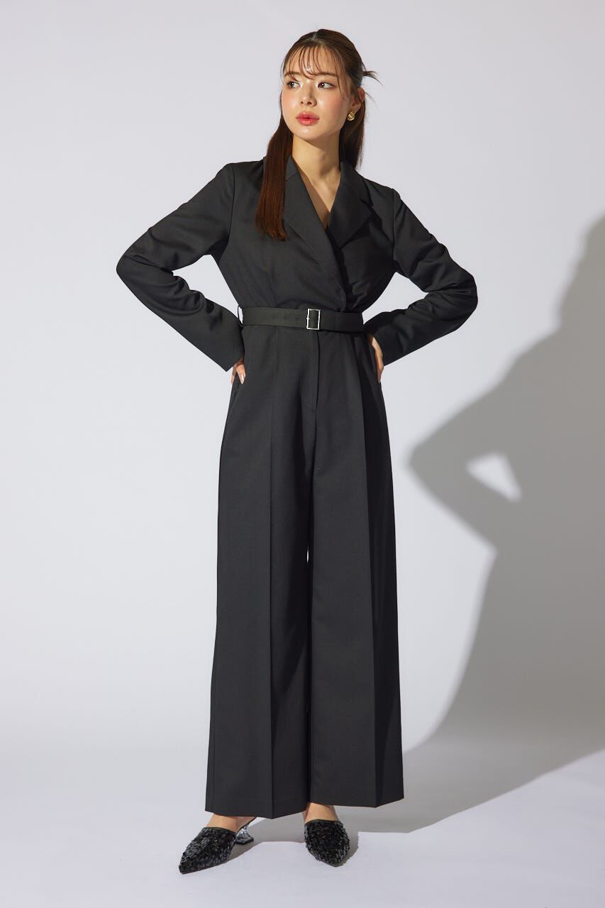 rienda「テーラードデザインロンパース」|ワンピース|