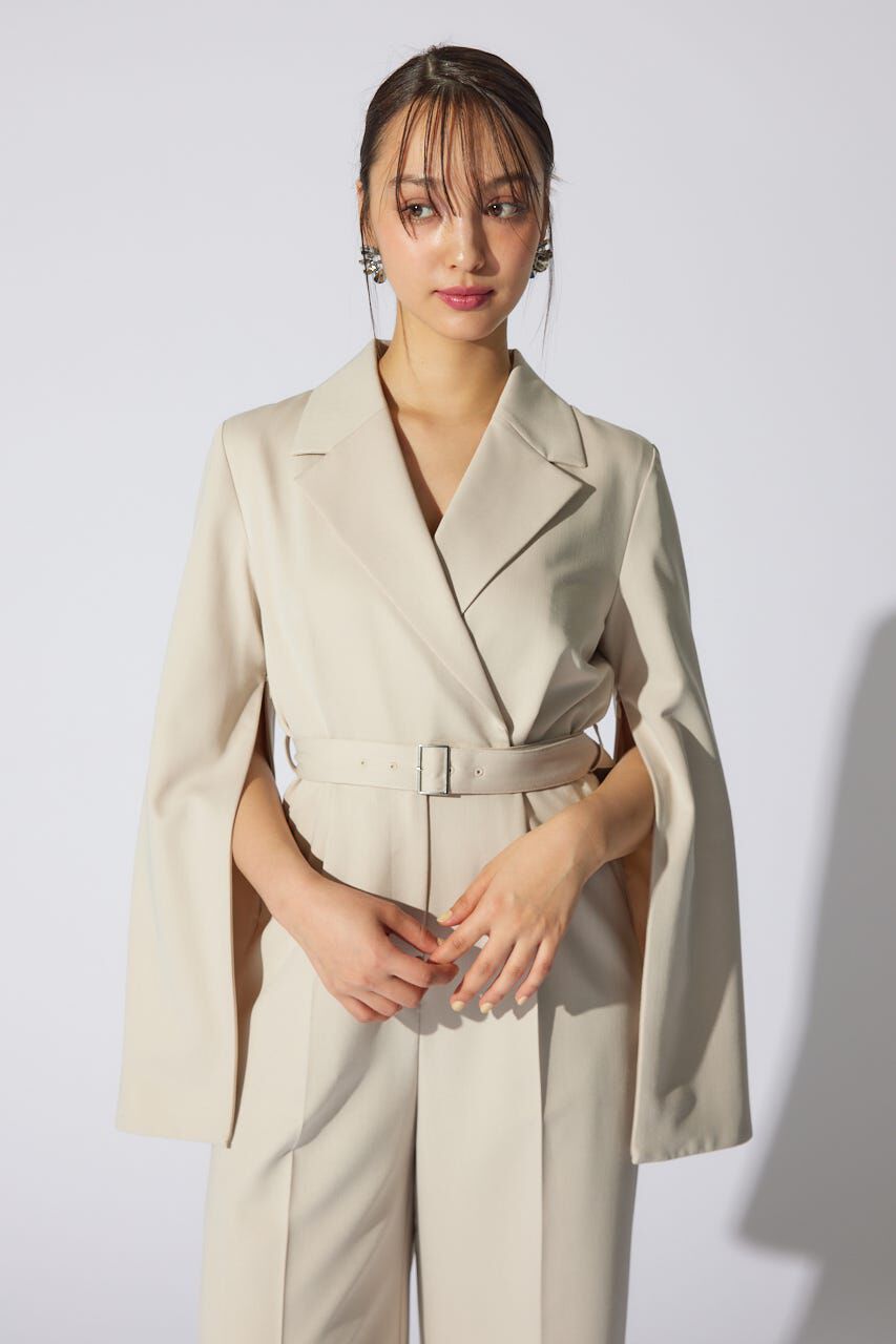 rienda「テーラードデザインロンパース」|ワンピース|