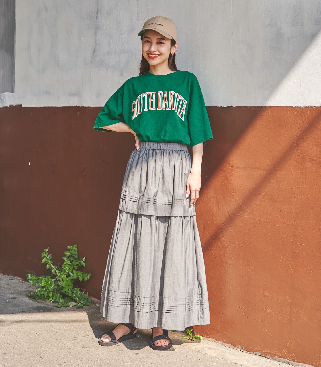 RODEO CROWNS「GOOD OLD カレッジTシャツ」|Tシャツ・カットソー|