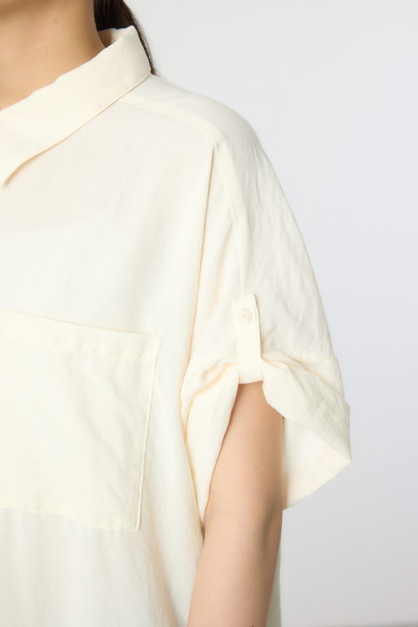 RODEO CROWNS「エアリータッチシャツワンピース」|ワンピース|