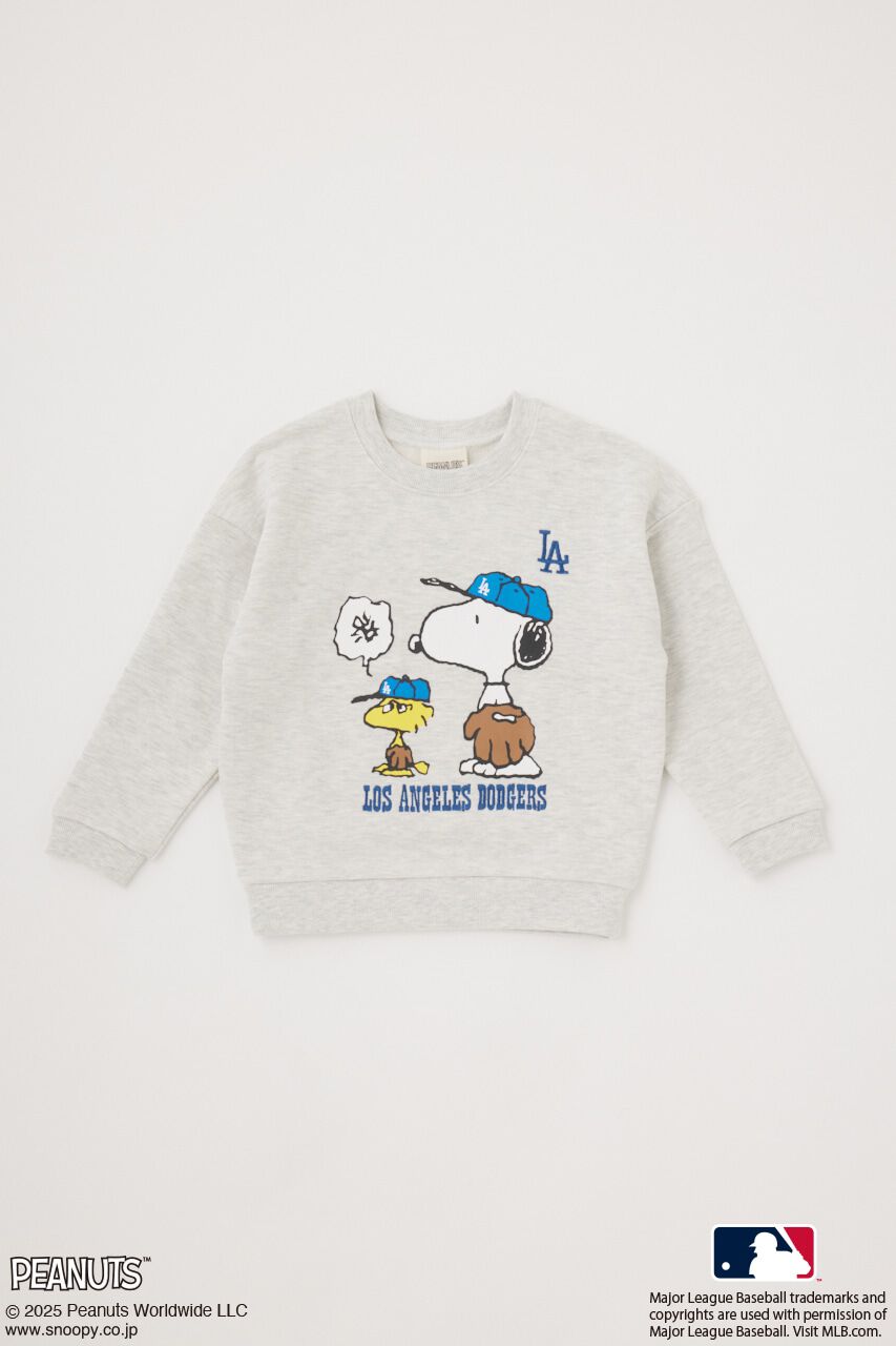 RODEO CROWNS「キッズMLBxPEANUTSスウェットトップス」|パーカー|L/T.GRY1