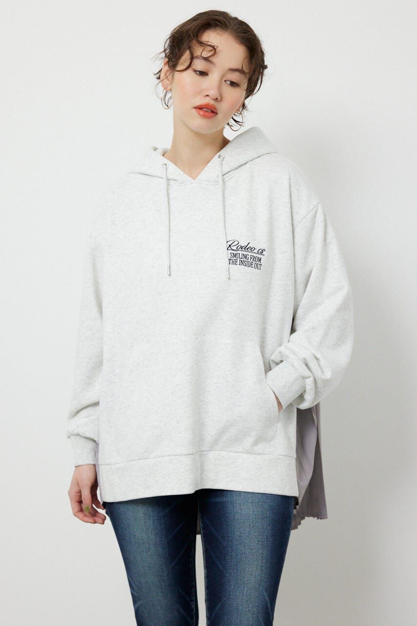 RODEO CROWNS「バックプリーツロゴパーカー」|パーカー|