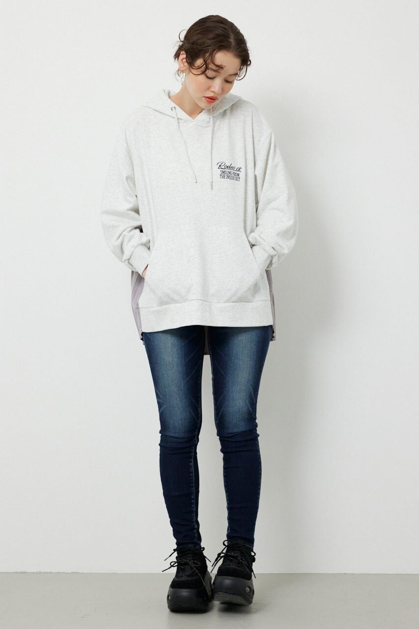 RODEO CROWNS「バックプリーツロゴパーカー」|パーカー|