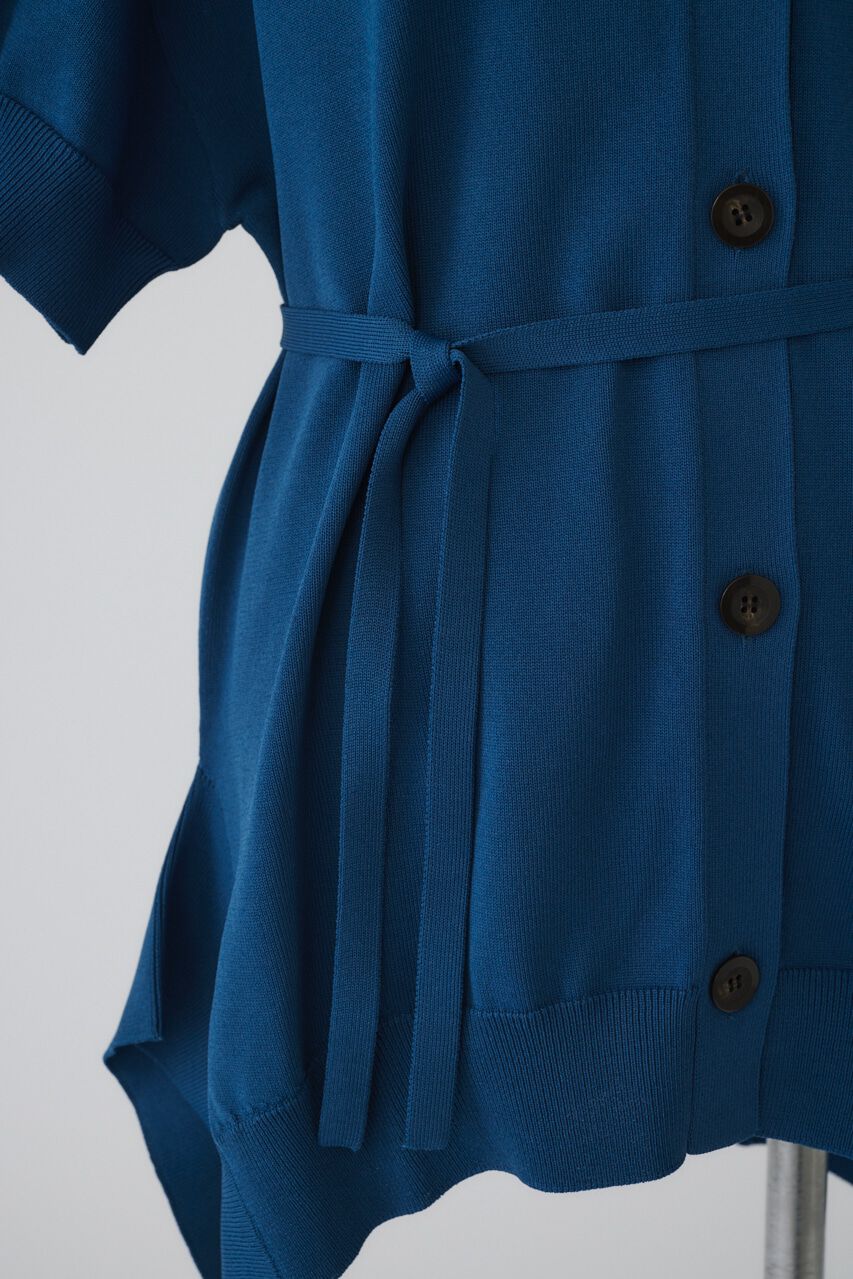 RIM.ARK 「Hem design wide knit CD」|カーディガン|