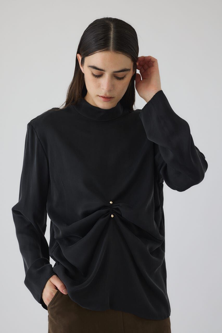RIM.ARK 「Gathered paded tops」|シャツ・ブラウス|