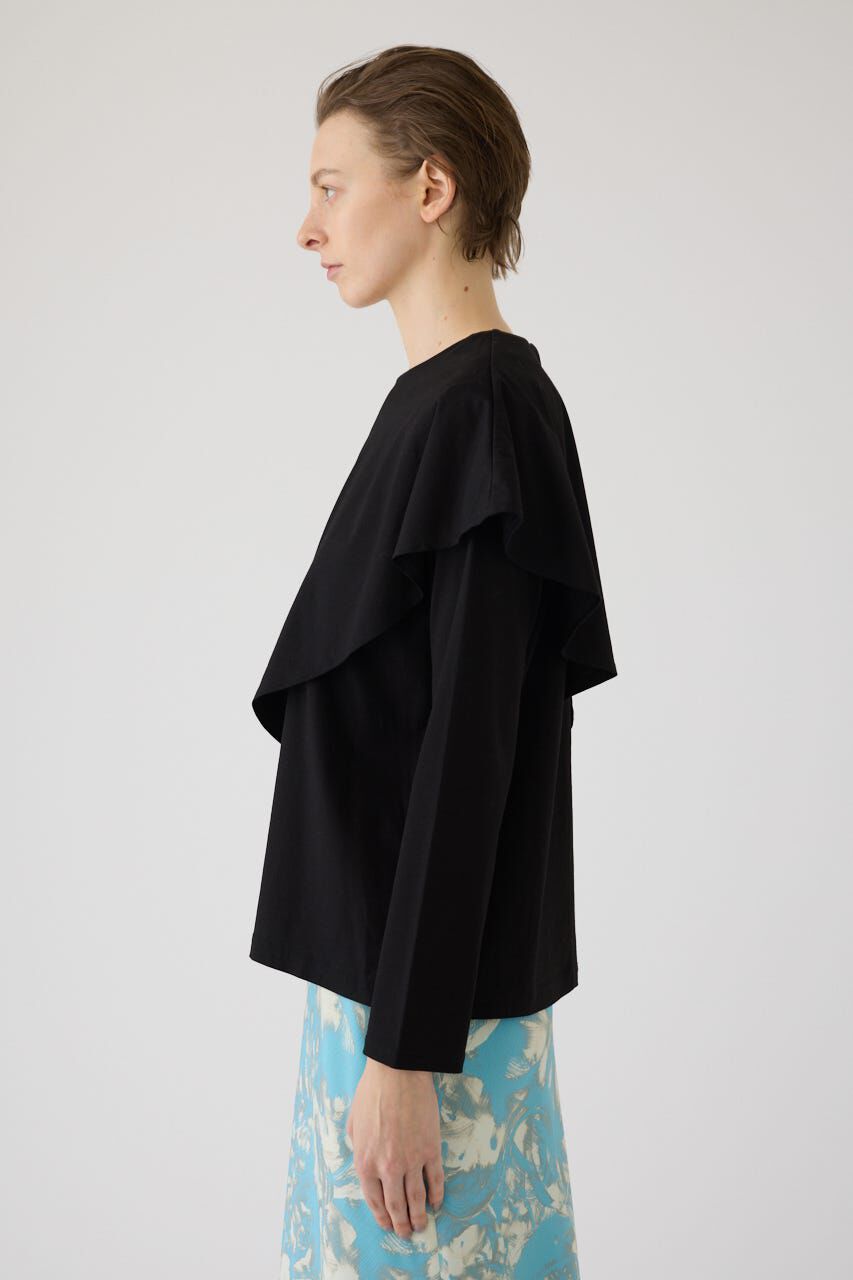 RIM.ARK 「Layered gather cut tops」|Tシャツ・カットソー|