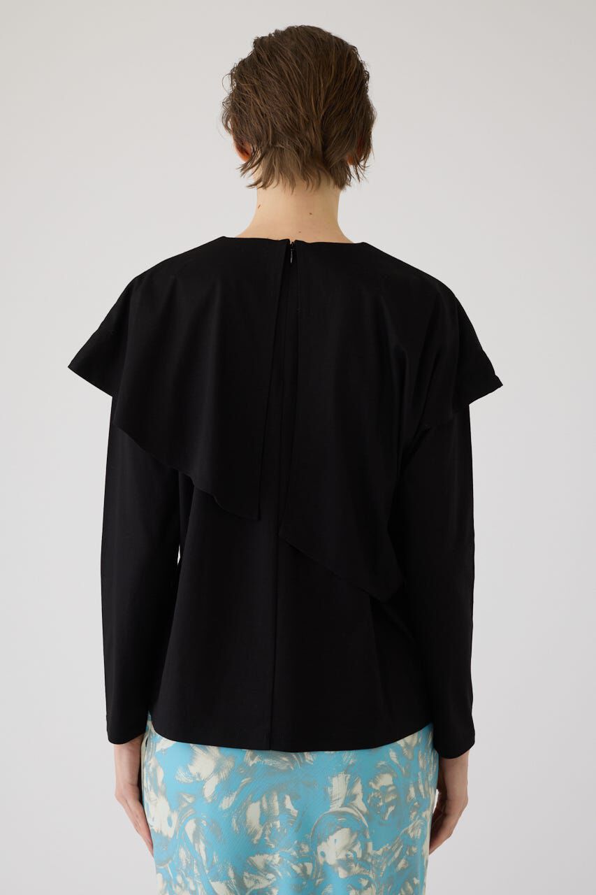 RIM.ARK 「Layered gather cut tops」|Tシャツ・カットソー|