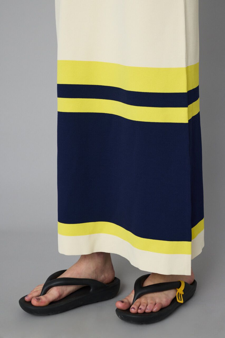 HeRIN.CYE「Border hem one piece」|ワンピース|