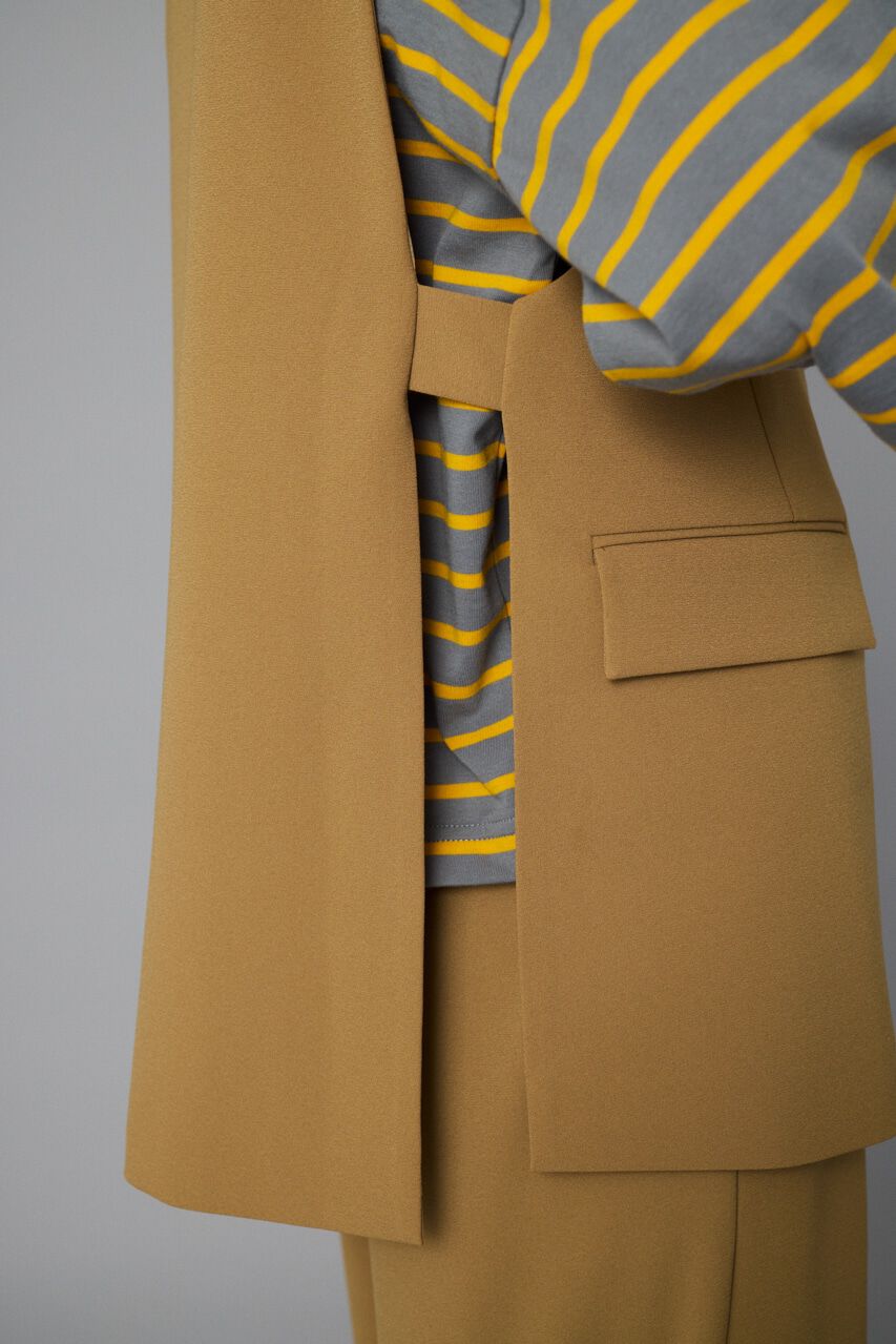 HeRIN.CYE「Side open gilet」|ダウンベスト・ベスト|