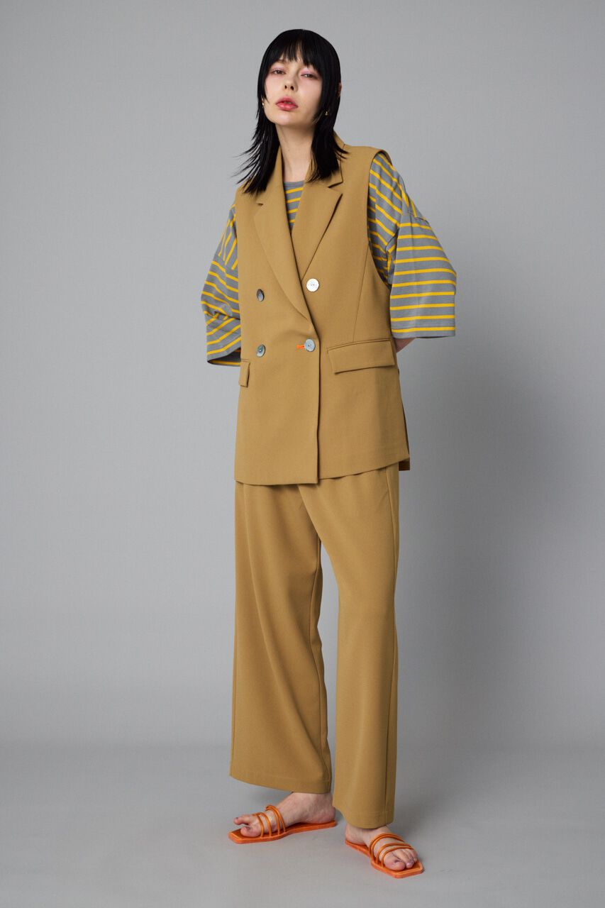 HeRIN.CYE「Side open gilet」|ダウンベスト・ベスト|