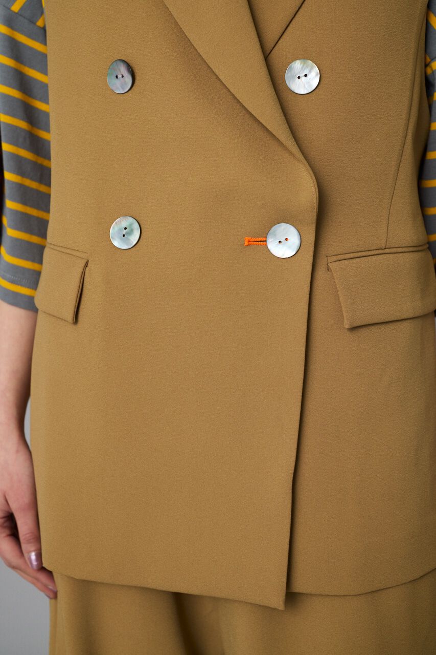 HeRIN.CYE「Side open gilet」|ダウンベスト・ベスト|