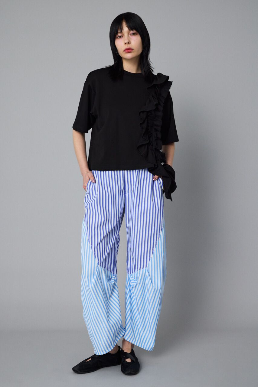 HeRIN.CYE「Many frill cut tops」|シャツ・ブラウス|