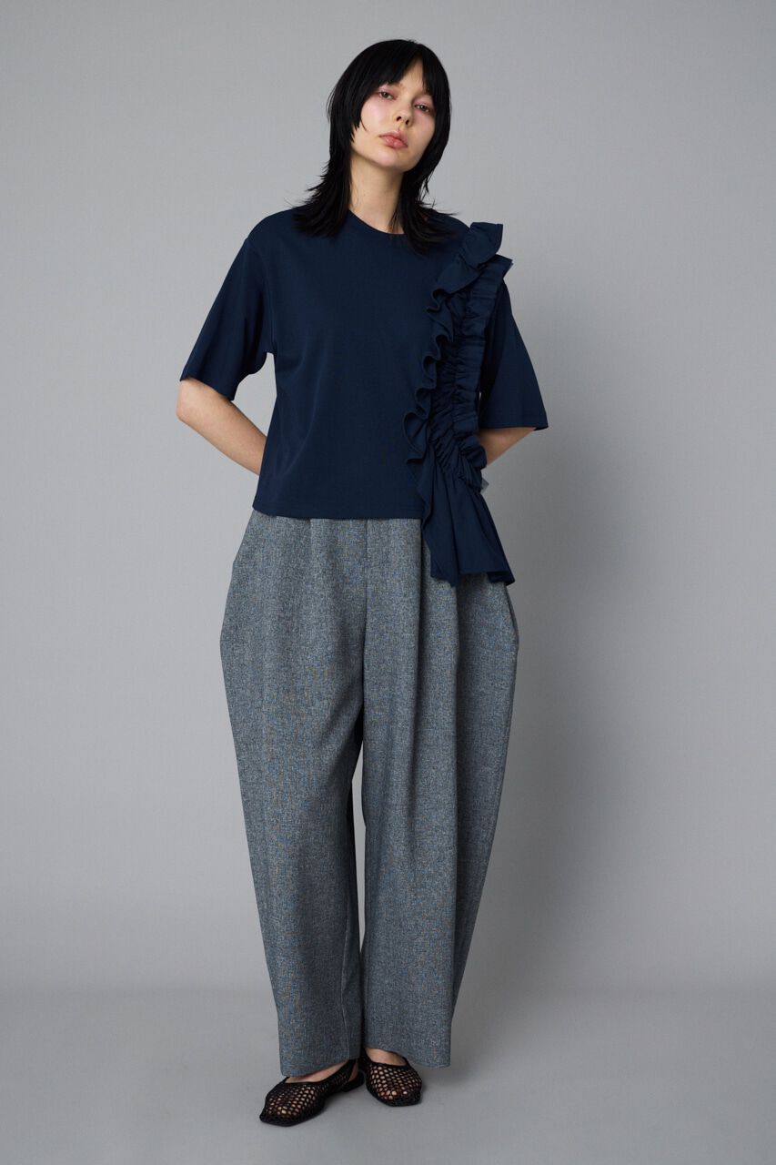 HeRIN.CYE「Many frill cut tops」|シャツ・ブラウス|