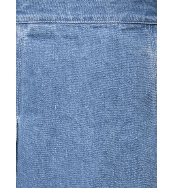 CALNAMUR「DENIM TUCK MINI SK/デニムタックミニスカート」|スカート|