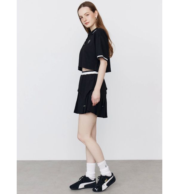 CALNAMUR「POLO&times;SK SET UP/ポロ&times;スカートセットアップ【セットアイテム】」|ワンピース|