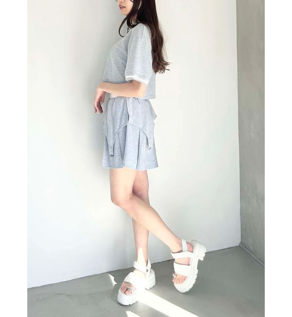 CALNAMUR「POLO&times;SK SET UP/ポロ&times;スカートセットアップ【セットアイテム】」|ワンピース|