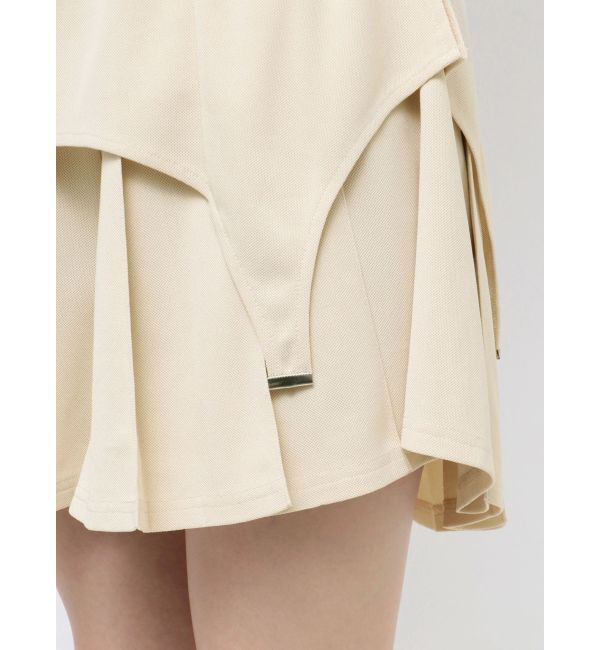 CALNAMUR「POLO&times;SK SET UP/ポロ&times;スカートセットアップ【セットアイテム】」|ワンピース|