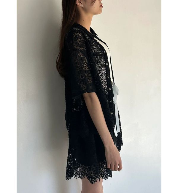 CALNAMUR「FLOWER LACE CULOTTES/フラワーレースキュロット」|スカート|