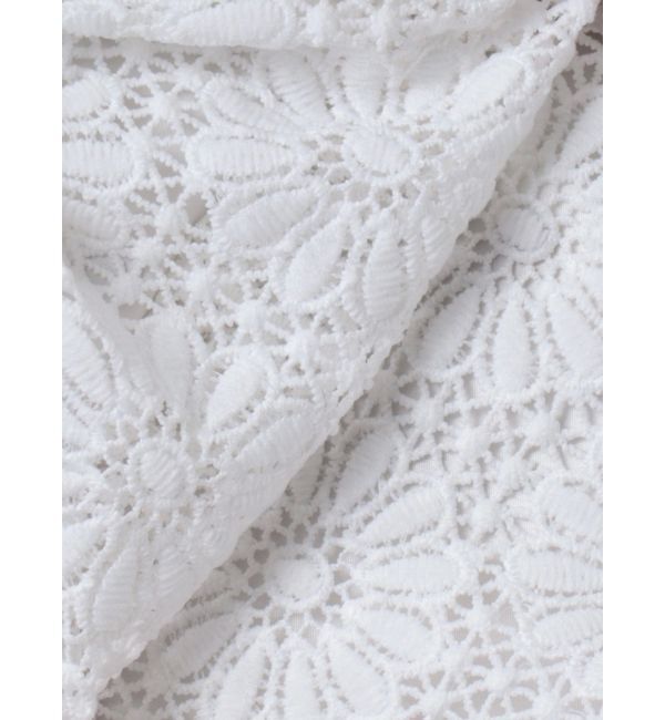 CALNAMUR「FLOWER LACE CULOTTES/フラワーレースキュロット」|スカート|