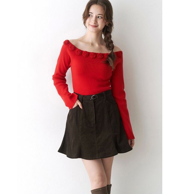 CALNAMUR「デニムミニスカート」|スカート|