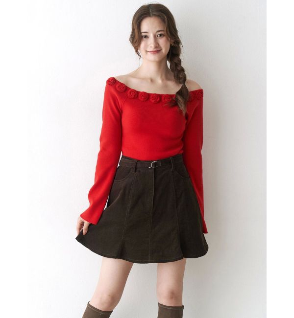 CALNAMUR「デニムミニスカート」|スカート|