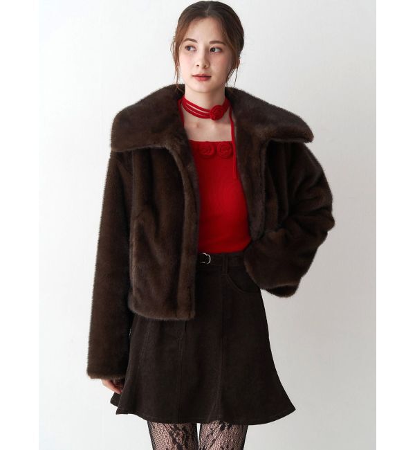 CALNAMUR「デニムミニスカート」|スカート|