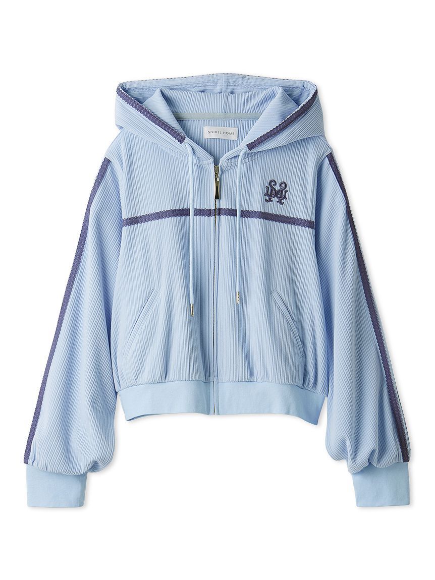 SNIDEL HOME「デザインカットパーカー」|ルームウェア|