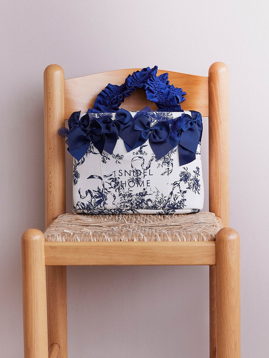 SNIDEL HOME「【5th Anniversary】リボンバッグ」|ハンドバッグ|NVY