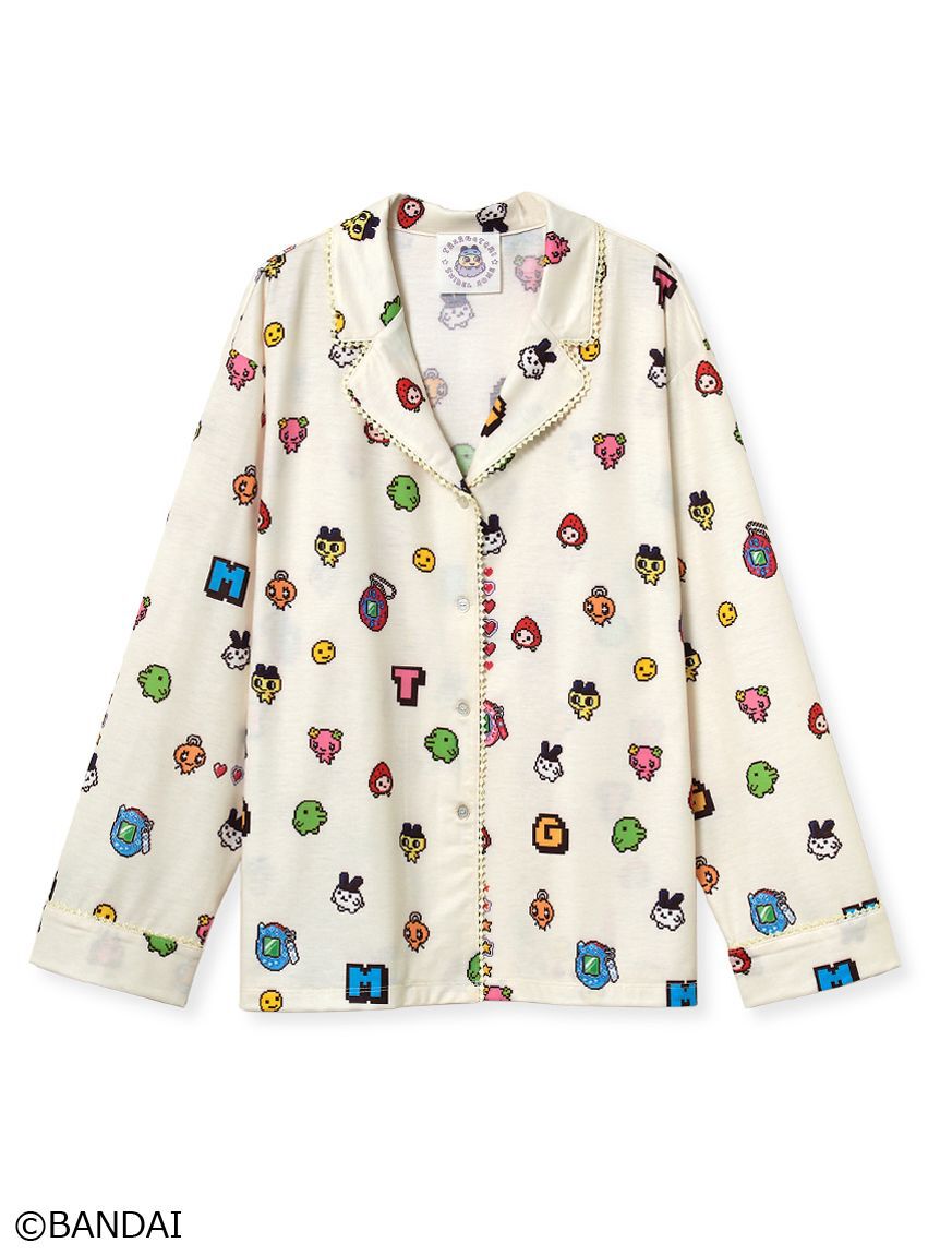 SNIDEL HOME「【たまごっち】開襟シャツ」|ルームウェア|IVR