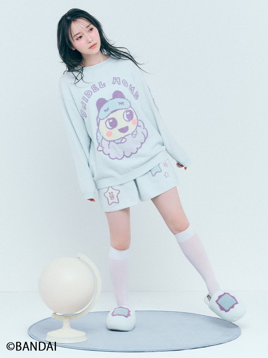 SNIDEL HOME「【たまごっち】ニットショートパンツ」|ルームウェア|